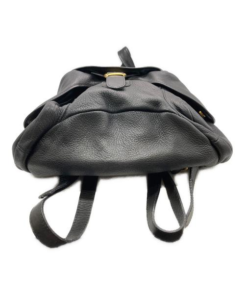 BALLY（バリー）BALLY (バリー) レザーリュック ブラックの古着・服飾アイテム