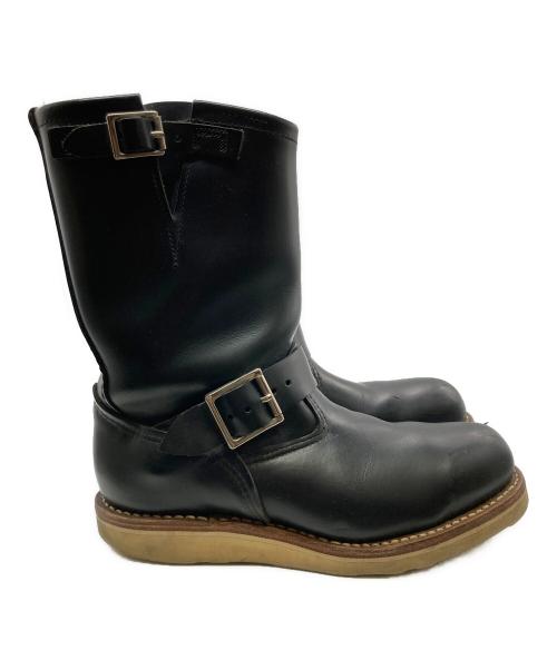 RED WING（レッドウィング）RED WING (レッドウィング) ENGINEER BOOTS ブラック サイズ:6 1/2の古着・服飾アイテム