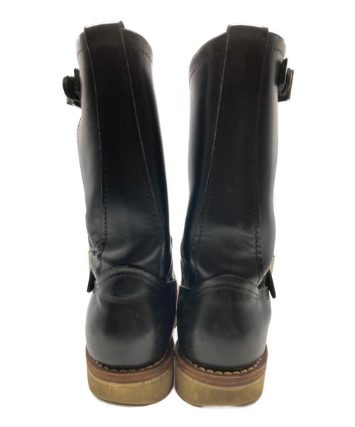 RED WING（レッドウィング）RED WING (レッドウィング) ENGINEER BOOTS ブラック サイズ:6 1/2の古着・服飾アイテム