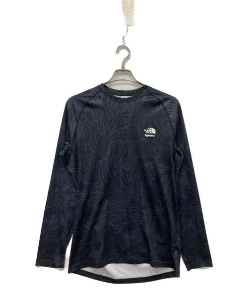 THE NORTH FACE（ザ ノース フェイス）THE NORTH FACE (ザ ノース フェイス) Supreme (シュプリーム) Base Layer L/S Top グレー サイズ:Mの古着・服飾アイテム