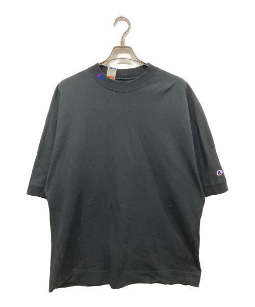 Champion（チャンピオン）Champion (チャンピオン) N.HOOLYWOOD (エヌ ハリウッド) 半袖カットソー ブラック サイズ:Mの古着・服飾アイテム