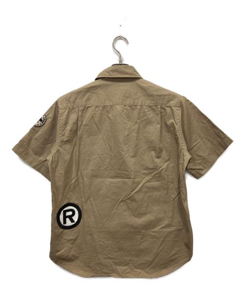 A BATHING APE（アベイシングエイプ）A BATHING APE (アベイシングエイプ) ミリタリーシャツ ベージュ サイズ:Mの古着・服飾アイテム