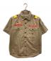 A BATHING APE（アベイシングエイプ）の古着「ミリタリーシャツ」｜ベージュ