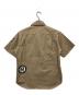 A BATHING APE (アベイシングエイプ) ミリタリーシャツ ベージュ サイズ:M：5000円
