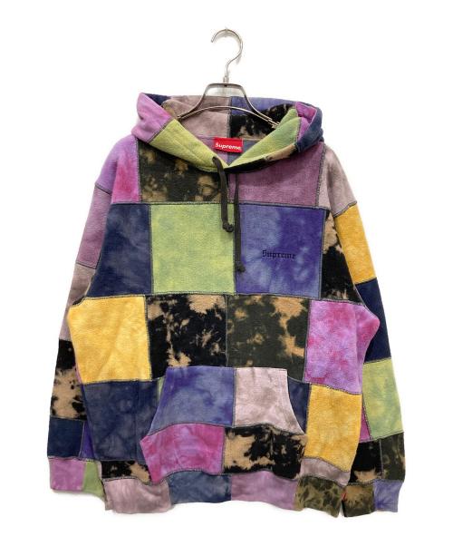 SUPREME（シュプリーム）SUPREME (シュプリーム) Patchwork Tie Dye Hooded Sweatshirt マルチカラー サイズ:Mの古着・服飾アイテム