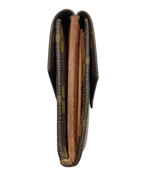 LOUIS VUITTON（ルイ ヴィトン）LOUIS VUITTON (ルイ ヴィトン) 3つ折り財布 ポルトモネ ビエ カルトクレディ ブラウンの古着・服飾アイテム