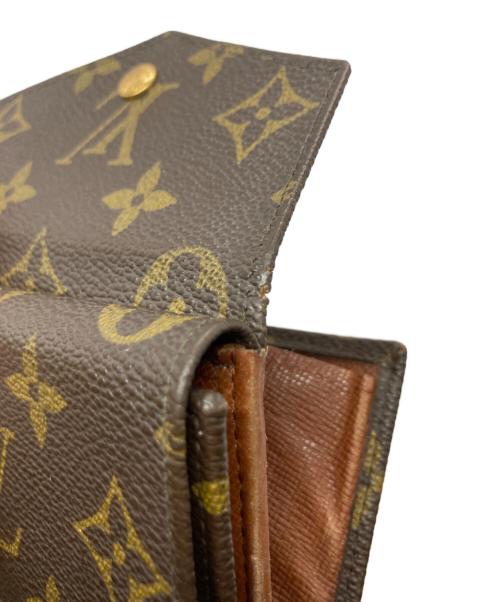 LOUIS VUITTON（ルイ ヴィトン）LOUIS VUITTON (ルイ ヴィトン) 3つ折り財布 ポルトモネ ビエ カルトクレディ ブラウンの古着・服飾アイテム