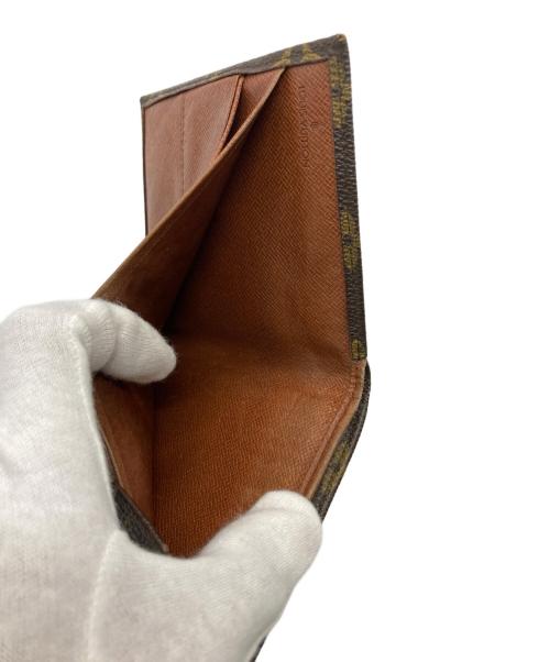 LOUIS VUITTON（ルイ ヴィトン）LOUIS VUITTON (ルイ ヴィトン) 3つ折り財布 ポルトモネ ビエ カルトクレディ ブラウンの古着・服飾アイテム