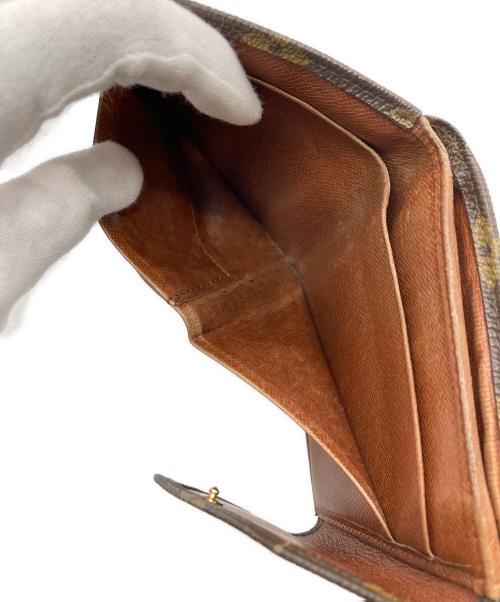 LOUIS VUITTON（ルイ ヴィトン）LOUIS VUITTON (ルイ ヴィトン) 3つ折り財布 ポルトモネ ビエ カルトクレディ ブラウンの古着・服飾アイテム