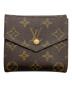LOUIS VUITTON（ルイ ヴィトン）の古着「3つ折り財布 ポルトモネ ビエ カルトクレディ」｜ブラウン