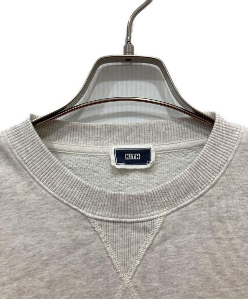 KITH（キス）KITH (キス) 前Vスウェット グレー サイズ:Sの古着・服飾アイテム