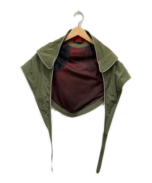 synthesis（ジンテーゼ）synthesis (ジンテーゼ) REFLECTOR PUZZLE DO-RAG BAG カーキの古着・服飾アイテム