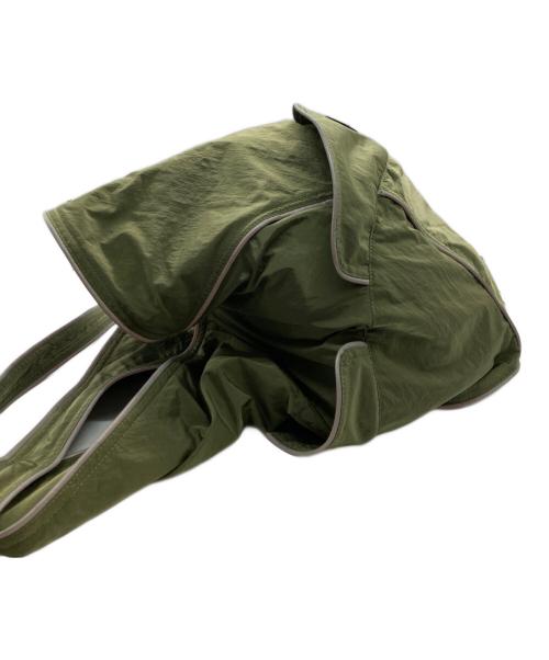 synthesis（ジンテーゼ）synthesis (ジンテーゼ) REFLECTOR PUZZLE DO-RAG BAG カーキの古着・服飾アイテム