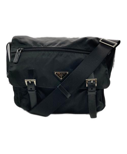 PRADA（プラダ）PRADA (プラダ) ショルダーバッグ ブラックの古着・服飾アイテム