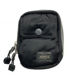PORTER（ポーター）の古着「タンカーミニポーチ」｜ブラック