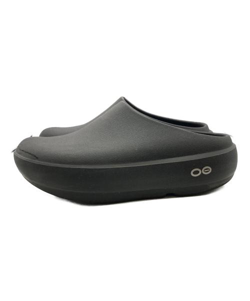 OOFOS（ウーフォス）OOFOS (ウーフォス) OOcloog PLUS ブラック サイズ:40の古着・服飾アイテム