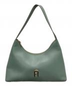 FURLAフルラ）の古着「Diamante shoulder bag one」｜グリーン