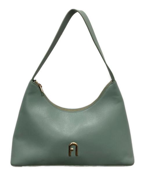 FURLA（フルラ）FURLA (フルラ) Diamante shoulder bag one グリーンの古着・服飾アイテム