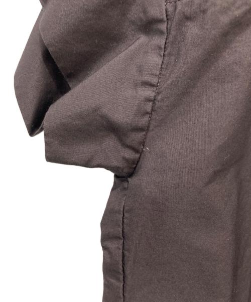 ticca（ティッカ）ticca (ティッカ) レースフレンチシャツ スカラップ ブラウン サイズ:Freeの古着・服飾アイテム