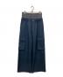 Ameri（アメリ）の古着「DENIM LIKE CORSET WORK PANTS」｜ネイビー