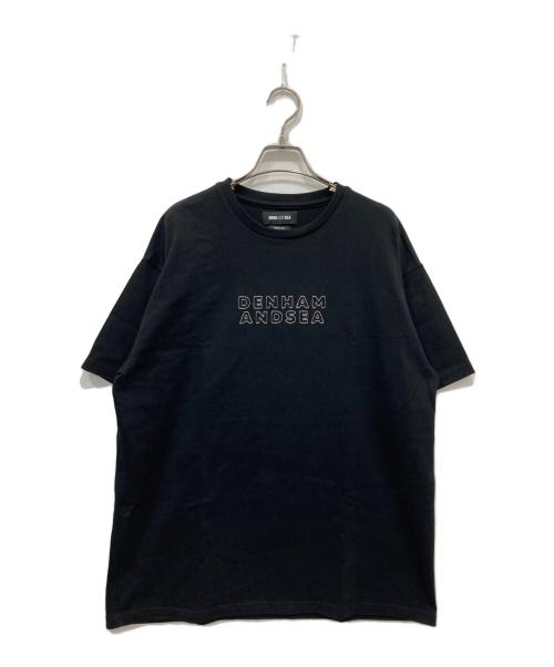 WIND AND SEA（ウィンダンシー）WIND AND SEA (ウィンダンシー) Denham (デンハム) Tシャツ ブラック サイズ:Lの古着・服飾アイテム