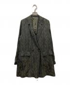Ameriアメリ）の古着「MEDI ALICIA JACQUARD JACKET」｜カーキ
