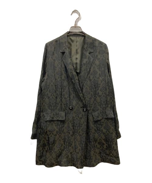 Ameri（アメリ）Ameri (アメリ) MEDI ALICIA JACQUARD JACKET カーキ サイズ:Freeの古着・服飾アイテム