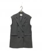 Ameriアメリ）の古着「MANNISH OVER MENS LIKE VEST」｜グレー