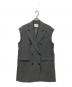 Ameri（アメリ）の古着「MANNISH OVER MENS LIKE VEST」｜グレー