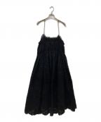 Ameriアメリ）の古着「MEDI ADJUST SHELLY GATHER DRESS」｜ブラック
