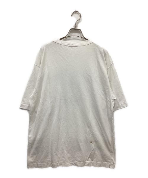45R（フォーティファイブ・アール）45R (フォーティファイブ・アール) ブルフラワープリントTシャツ ホワイト サイズ:4の古着・服飾アイテム