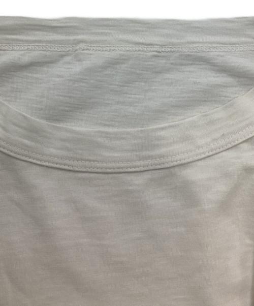 45R（フォーティファイブ・アール）45R (フォーティファイブ・アール) ブルフラワープリントTシャツ ホワイト サイズ:4の古着・服飾アイテム
