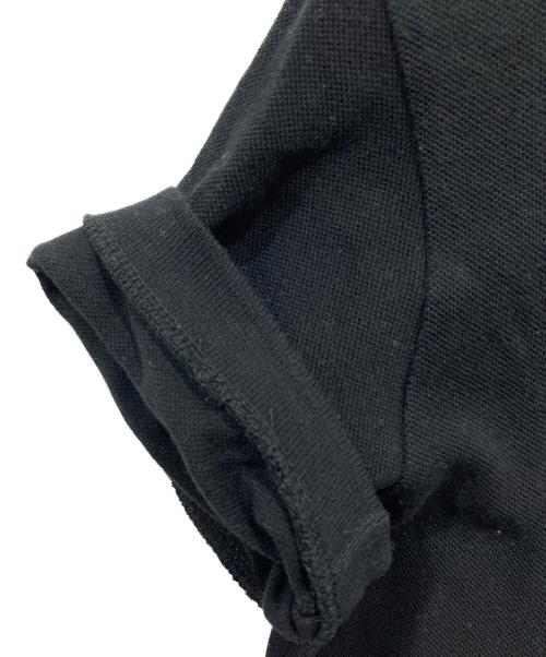 PLAY COMME des GARCONS（プレイコムデギャルソン）PLAY COMME des GARCONS (プレイコムデギャルソン) ポロシャツ ブラック サイズ:Lの古着・服飾アイテム