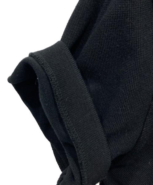 PLAY COMME des GARCONS（プレイコムデギャルソン）PLAY COMME des GARCONS (プレイコムデギャルソン) ポロシャツ ブラック サイズ:Lの古着・服飾アイテム