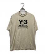 Y-3ワイスリー）の古着「Stacked Logo T」｜ベージュ