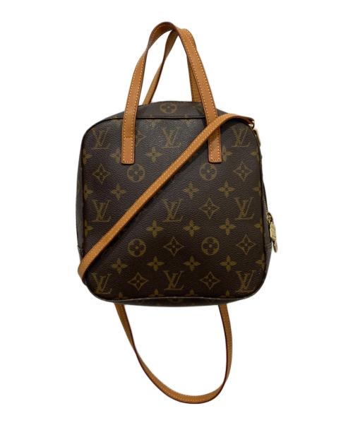 LOUIS VUITTON（ルイ ヴィトン）LOUIS VUITTON (ルイ ヴィトン) スポンティーニ2WAYモノグラムハンドバッグ ブラウンの古着・服飾アイテム
