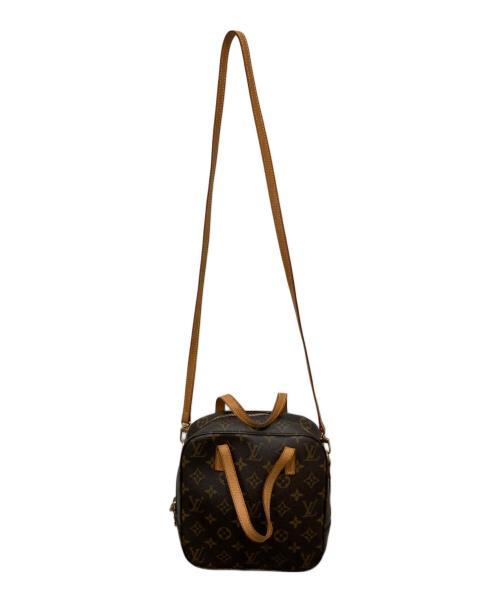 LOUIS VUITTON（ルイ ヴィトン）LOUIS VUITTON (ルイ ヴィトン) スポンティーニ2WAYモノグラムハンドバッグ ブラウンの古着・服飾アイテム
