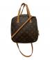 LOUIS VUITTON（ルイ ヴィトン）の古着「スポンティーニ2WAYモノグラムハンドバッグ」｜ブラウン