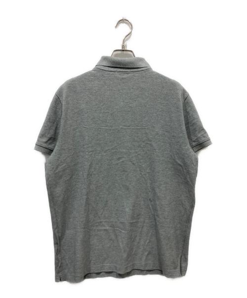 MONCLER（モンクレール）MONCLER (モンクレール) ポロシャツ グレー サイズ:Lの古着・服飾アイテム