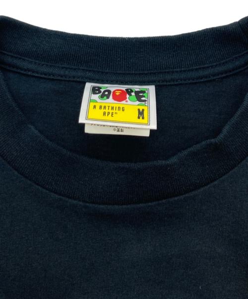 A BATHING APE（アベイシングエイプ）A BATHING APE (アベイシングエイプ) BABAY MILO Tシャツ ブラック サイズ:Mの古着・服飾アイテム