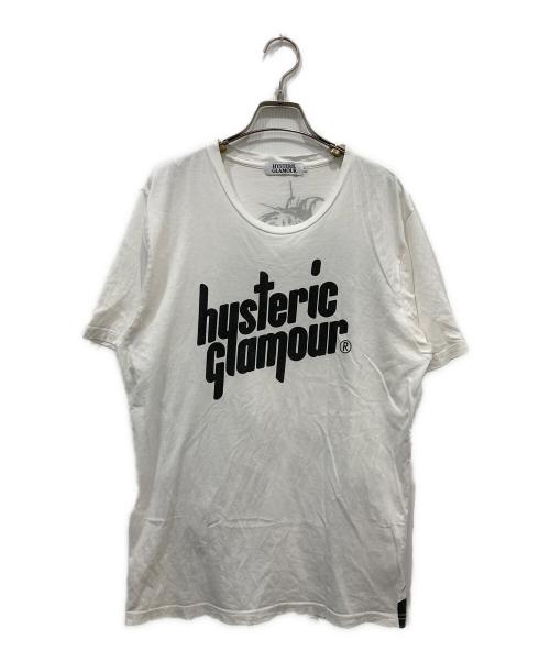 Hysteric Glamour（ヒステリックグラマー）Hysteric Glamour (ヒステリックグラマー) ガールプリントT ホワイト サイズ:Lの古着・服飾アイテム