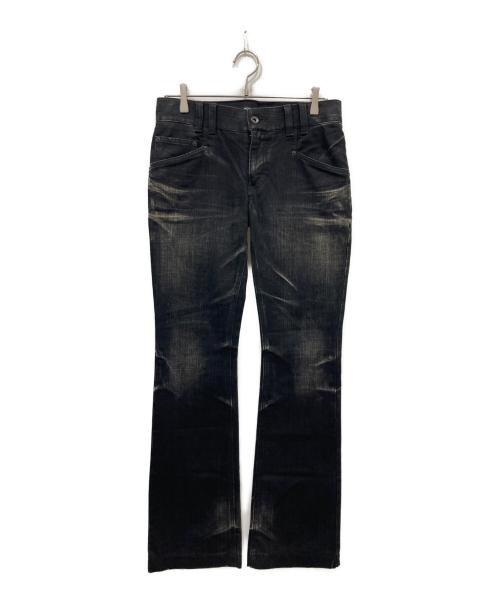 MICHEL KLEIN HOMME（ミッシェルクラン オム）MICHEL KLEIN HOMME (ミッシェルクラン オム) フレアパンツ ブラック サイズ:46の古着・服飾アイテム