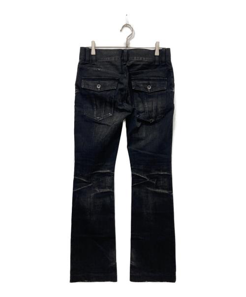 MICHEL KLEIN HOMME（ミッシェルクラン オム）MICHEL KLEIN HOMME (ミッシェルクラン オム) フレアパンツ ブラック サイズ:46の古着・服飾アイテム