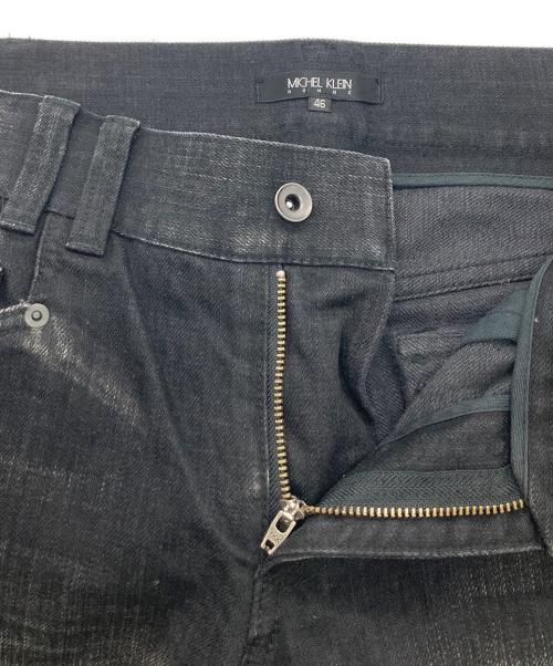 MICHEL KLEIN HOMME（ミッシェルクラン オム）MICHEL KLEIN HOMME (ミッシェルクラン オム) フレアパンツ ブラック サイズ:46の古着・服飾アイテム
