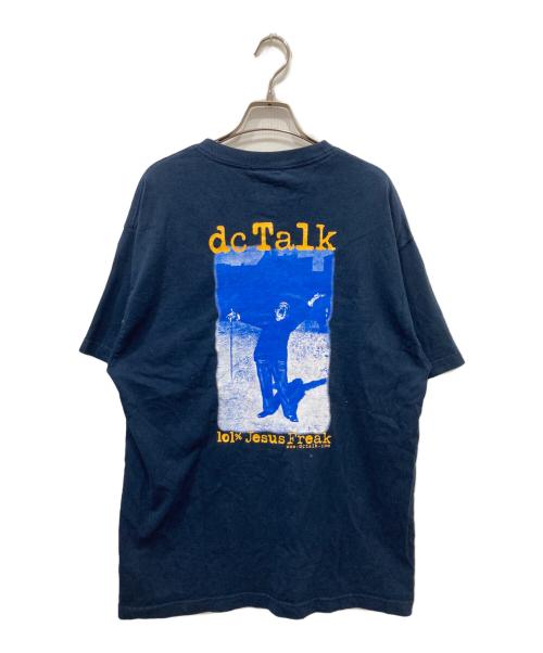 dcTalk（ディーシートーク）dcTalk (ディーシートーク) バンドプリントTシャツ ネイビー サイズ:不明の古着・服飾アイテム
