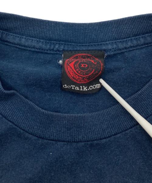 dcTalk（ディーシートーク）dcTalk (ディーシートーク) バンドプリントTシャツ ネイビー サイズ:不明の古着・服飾アイテム