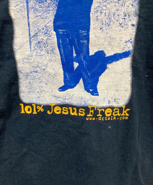 dcTalk（ディーシートーク）dcTalk (ディーシートーク) バンドプリントTシャツ ネイビー サイズ:不明の古着・服飾アイテム