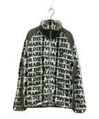 MARK&LONAマークアンドロナ）の古着「Lexington Fleece Jacket」｜ホワイト×カーキ