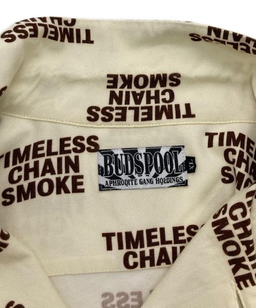 BUDSPOOL（バッズプール）BUDSPOOL (バッズプール) timeless chain smoke シャツ ベージュ サイズ:XLの古着・服飾アイテム