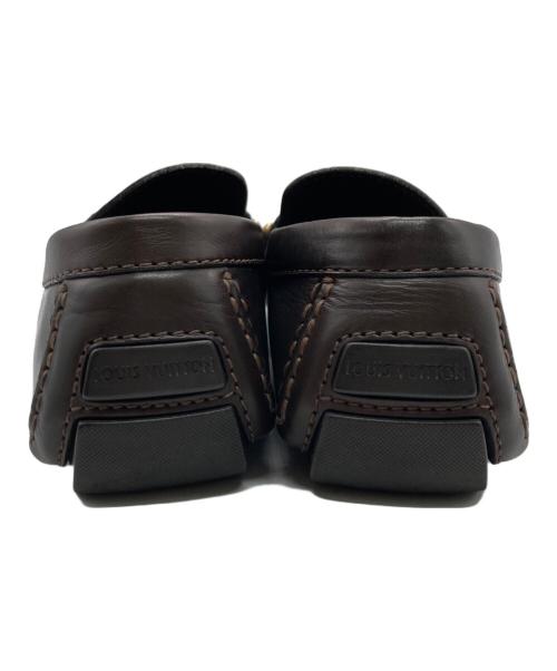 LOUIS VUITTON（ルイ ヴィトン）LOUIS VUITTON (ルイ ヴィトン) モンテカルロドライビングシューズ ブラウン サイズ:7の古着・服飾アイテム